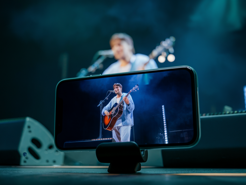 Comment capter un live avec un smartphone pour obtenir un enregistrement exploitable sans abîmer la performance
